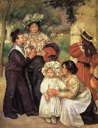 Pierre Renoir The Artist's Family Sweden oil painting artist